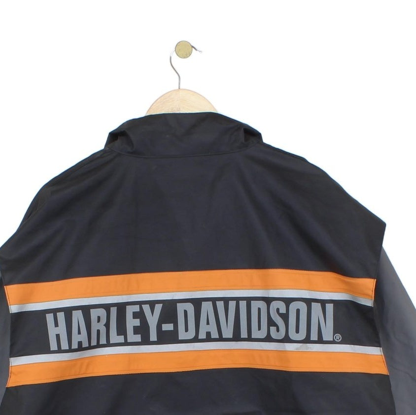 Mens Vinyl Jacket Motorcycle Racing