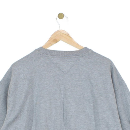 Womens Oversized Sweatshirt Logo Crew Neck