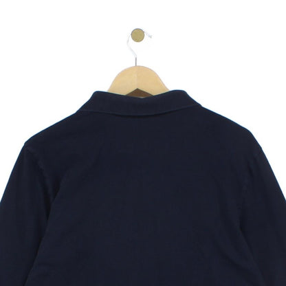Mens Polo Shirt Slim Fit Long Sleeve Collared