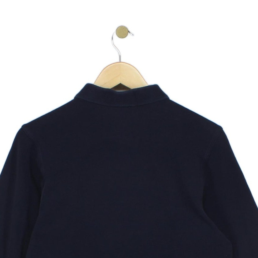 Mens Polo Shirt Slim Fit Long Sleeve