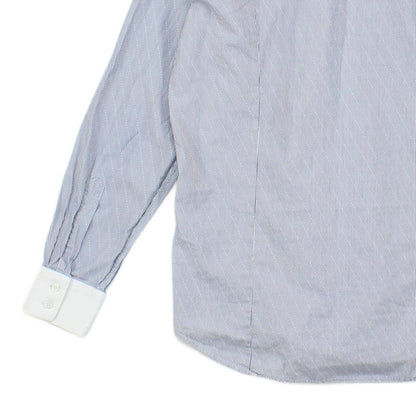 Mens Striped Shirt Button Up