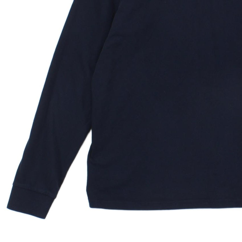 Mens Polo Shirt Slim Fit Long Sleeve Collared