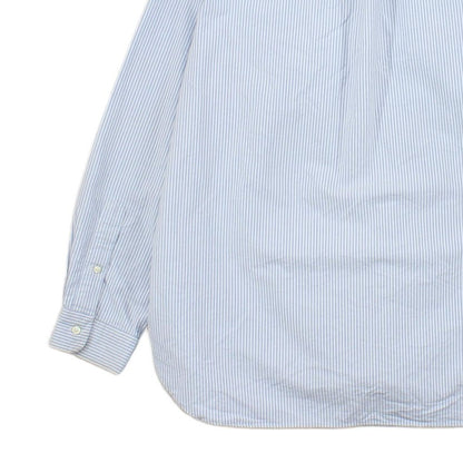 Mens Striped Shirt Classic Long Sleeve