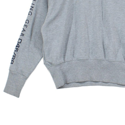 Womens Oversized Sweatshirt Logo Crew Neck