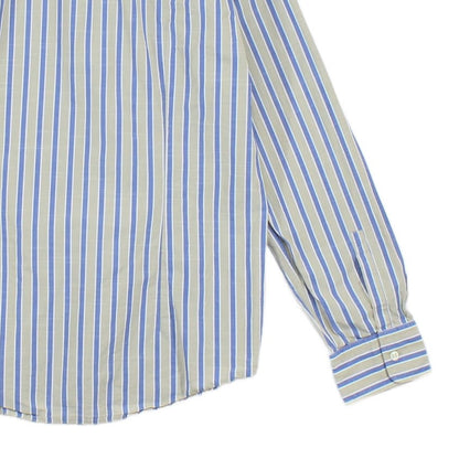 Mens Striped Shirt Slim Fit Long Sleeve