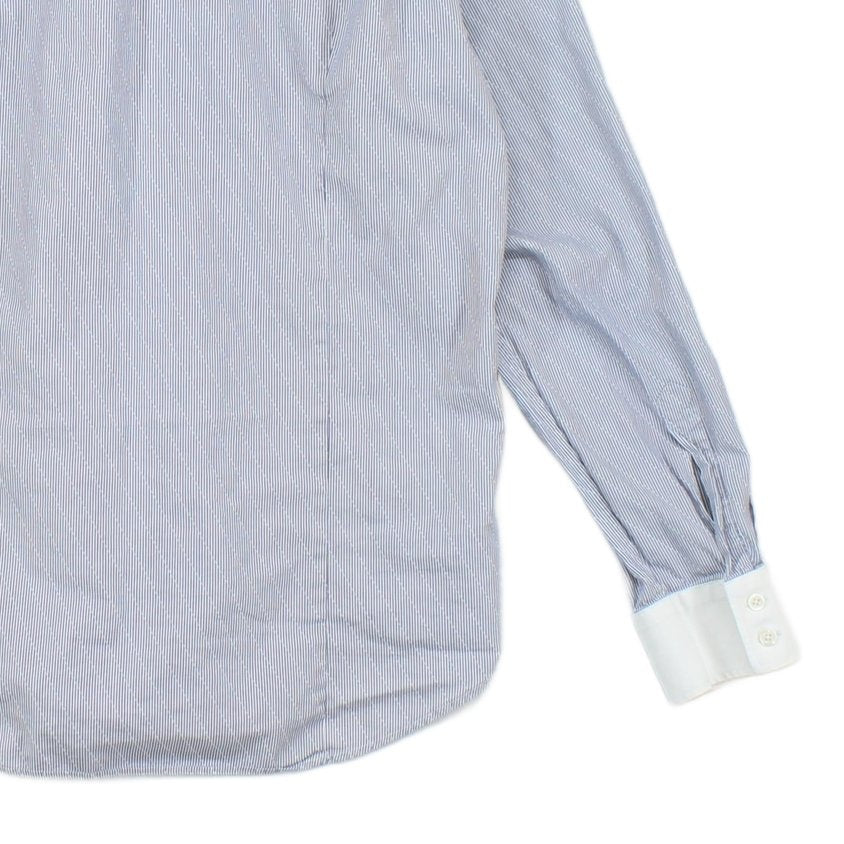 Mens Striped Shirt Button Up