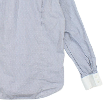 Mens Striped Shirt Button Up
