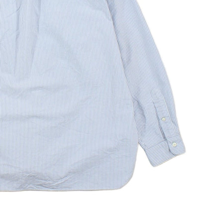 Mens Striped Shirt Classic Long Sleeve