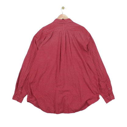 Mens Plaid Shirt Classic Fit Button Down