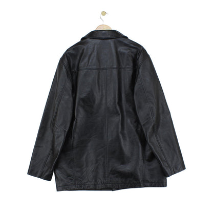 Womens Leather Jacket Outerwear Coat