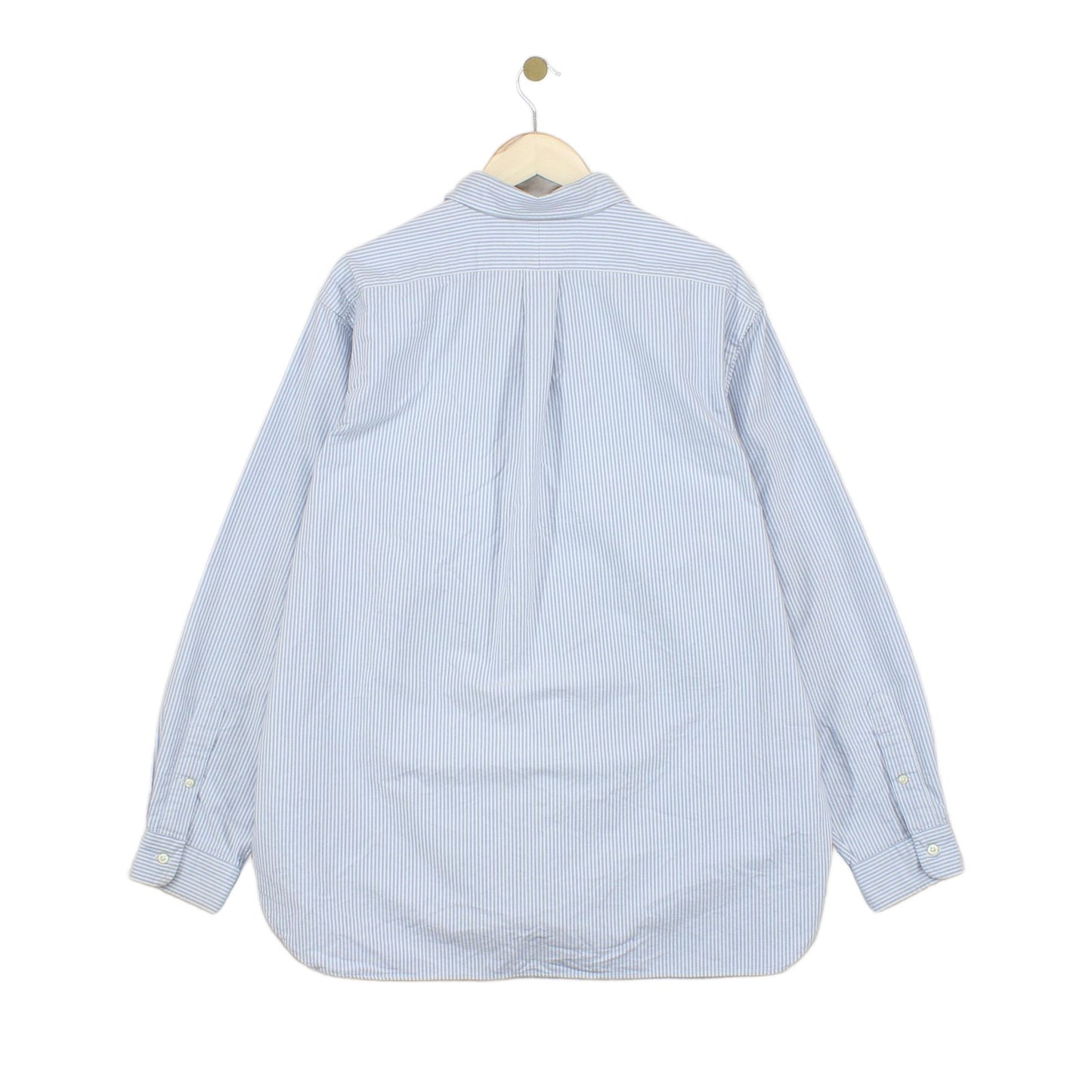 Mens Striped Shirt Classic Long Sleeve