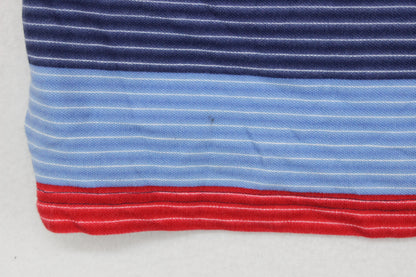 Mens Striped Polo Shirt Short Sleeve Classic