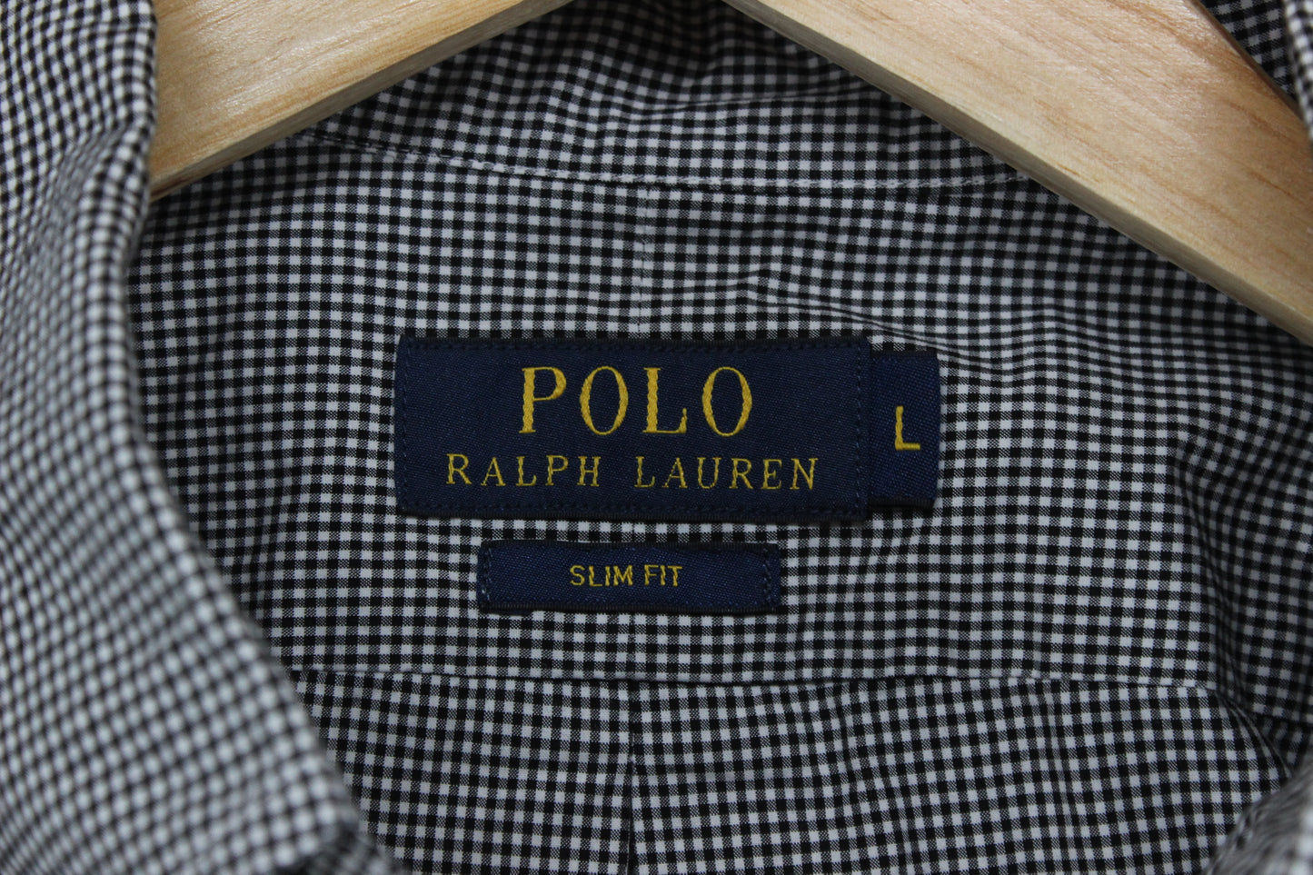 Mens Check Shirt Buttoned Slim Fit Long Sleeve