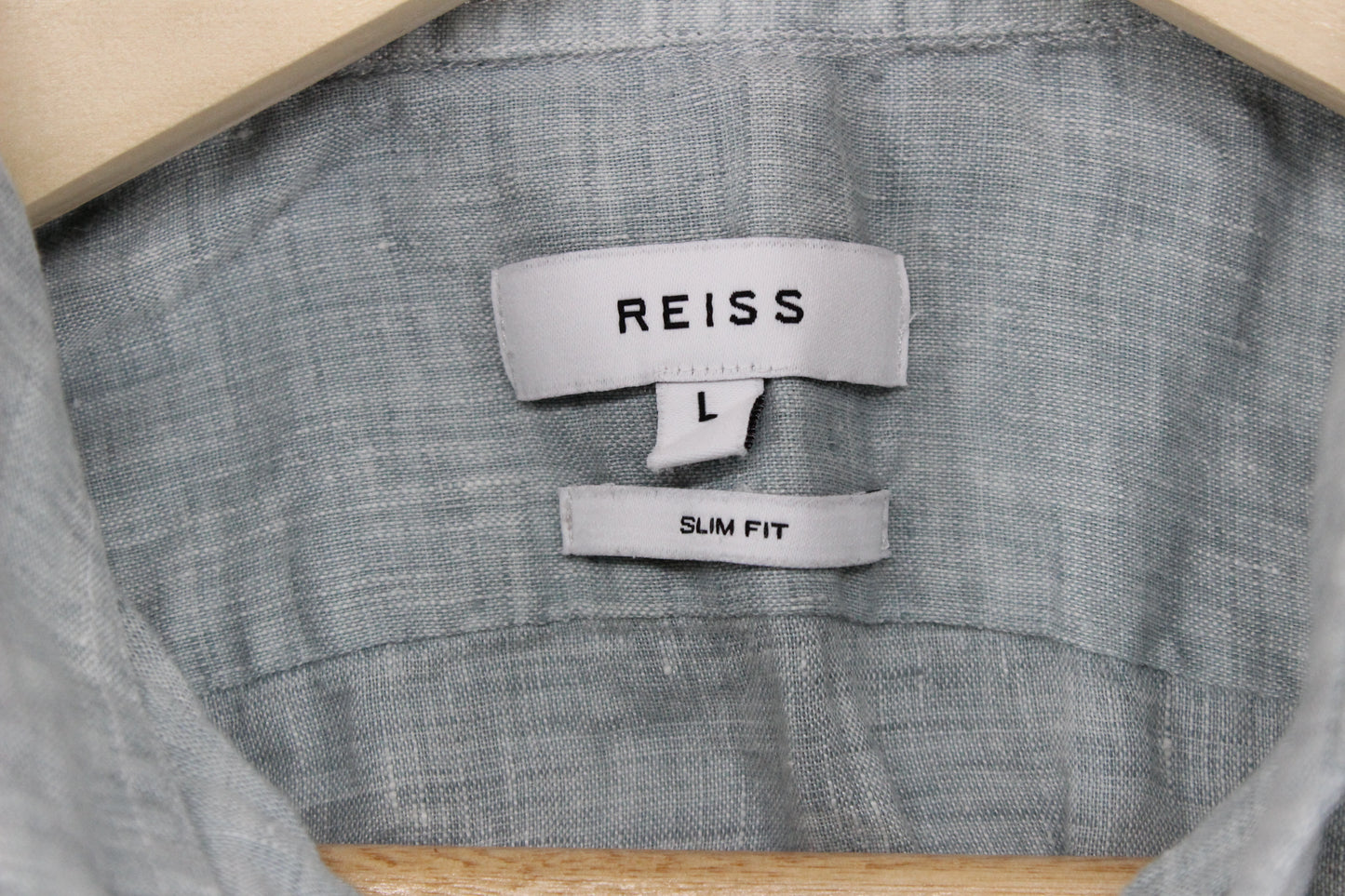 Mens Linen Shirt Slim Fit Short Sleeve Button Up