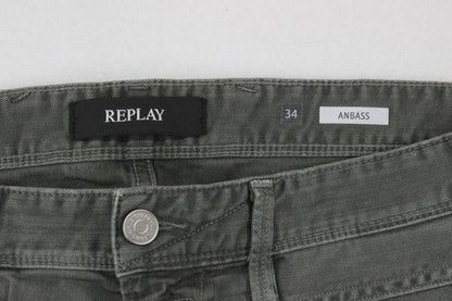 Mens Anbass Jeans Slim Denim
