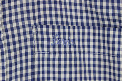 Mens Check Shirt Made In Portugal Button Up Long Sleeve