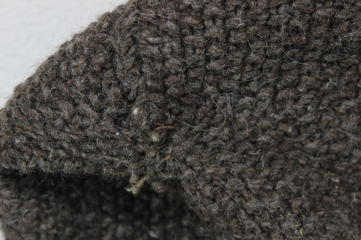 Womens 1/4 Zip Jumper Floral Pattern Wool