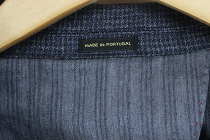 Mens Blazer Italian Fabric Cotton Linen