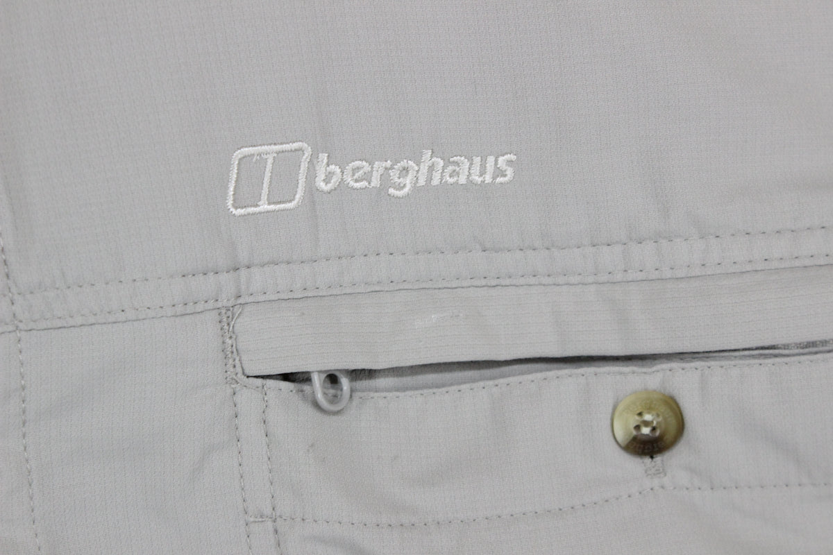 Mens Hiking Shirt Short Sleeve Button Up Lightweight