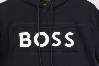 Mens Spell Out Hoodie Pullover