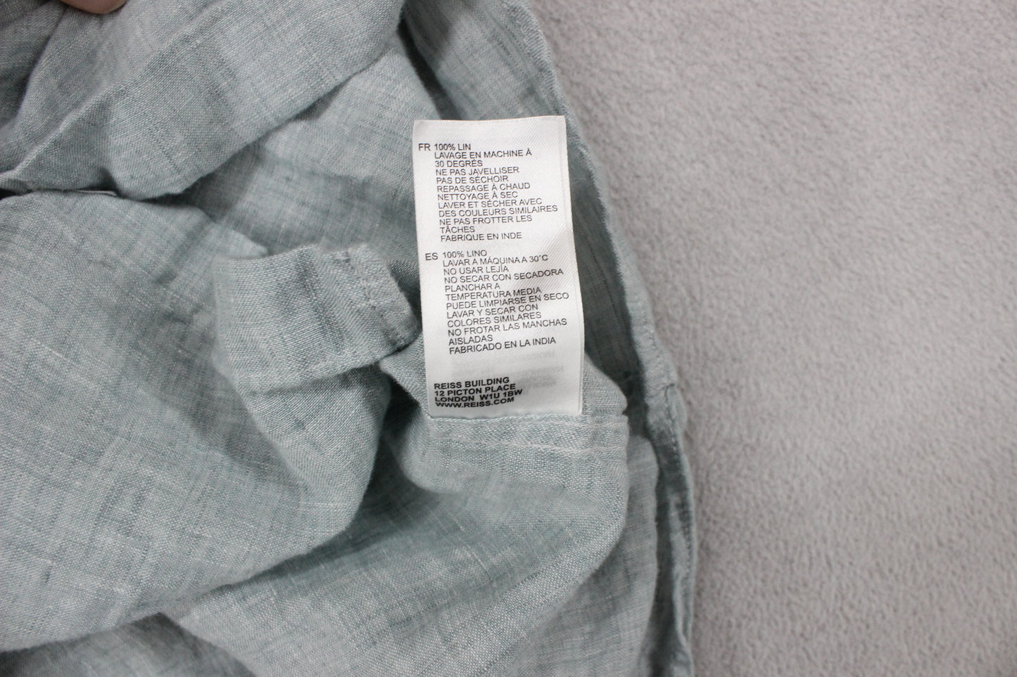 Mens Linen Shirt Slim Fit Short Sleeve Button Up