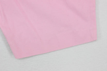 Womens Chino Shorts Preppy Summer Chic