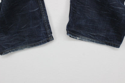 Mens Larkee Jeans Regular Straight Denim