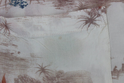 Mens Viscose Shirt Hawaiian Short Sleeve