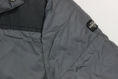 Mens Puffer Jacket Hooded Full Zip Winter