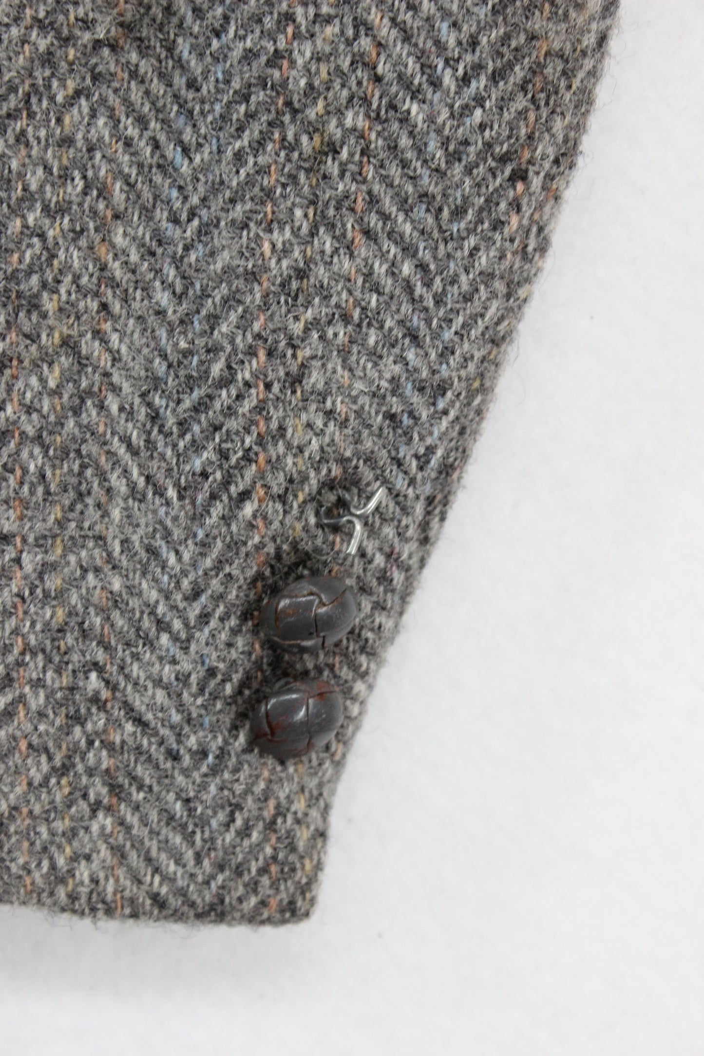 Mens Harris Tweed Blazer Usa Made Elbow Patches Classic