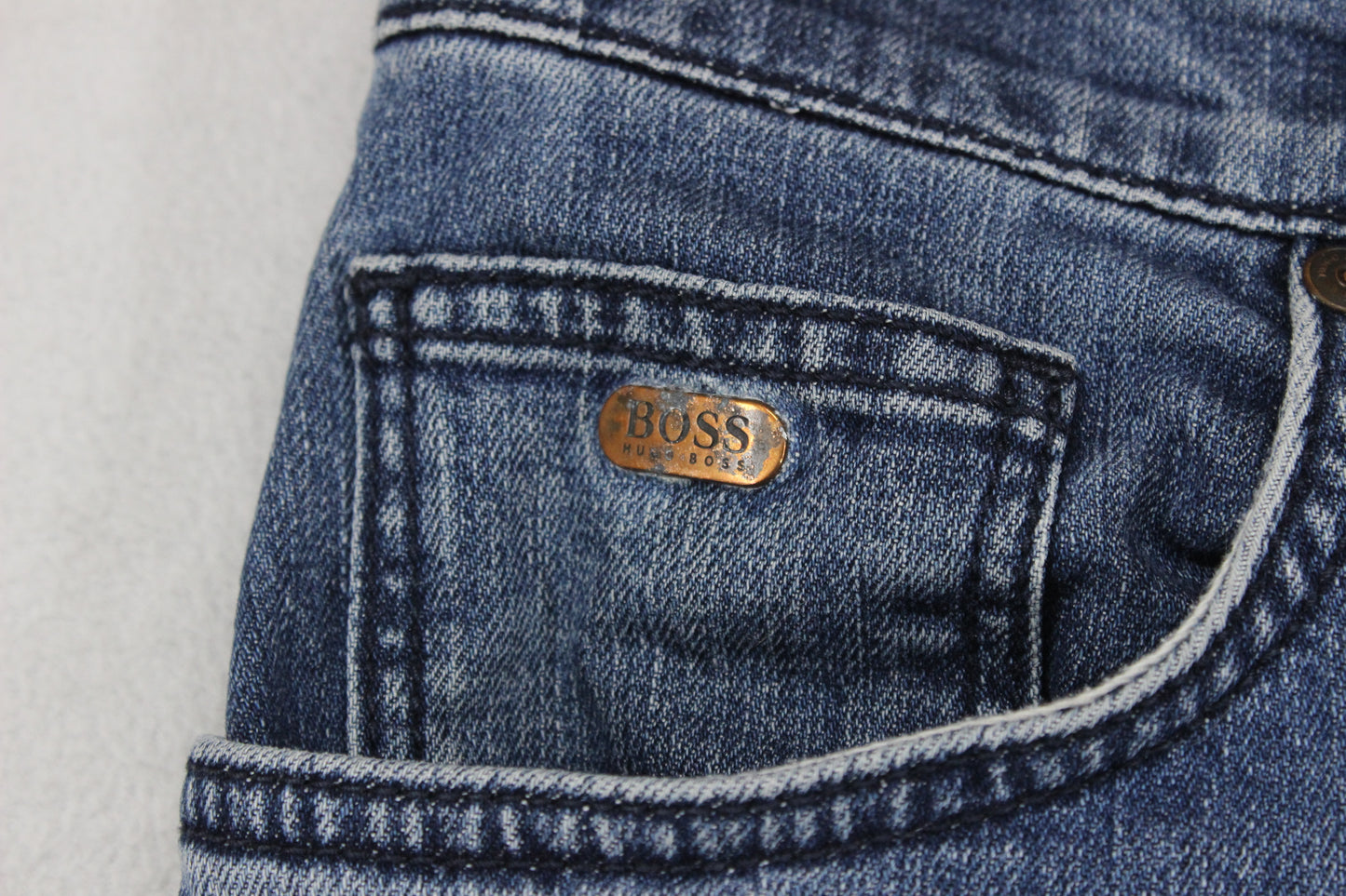 Mens Jeans Stretch Denim Regular