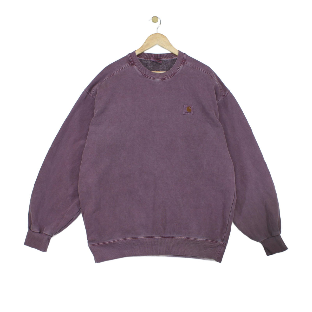 Mens Sweatshirt Oversized Crew Neck