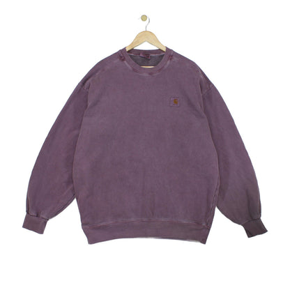 Mens Sweatshirt Oversized Crew Neck