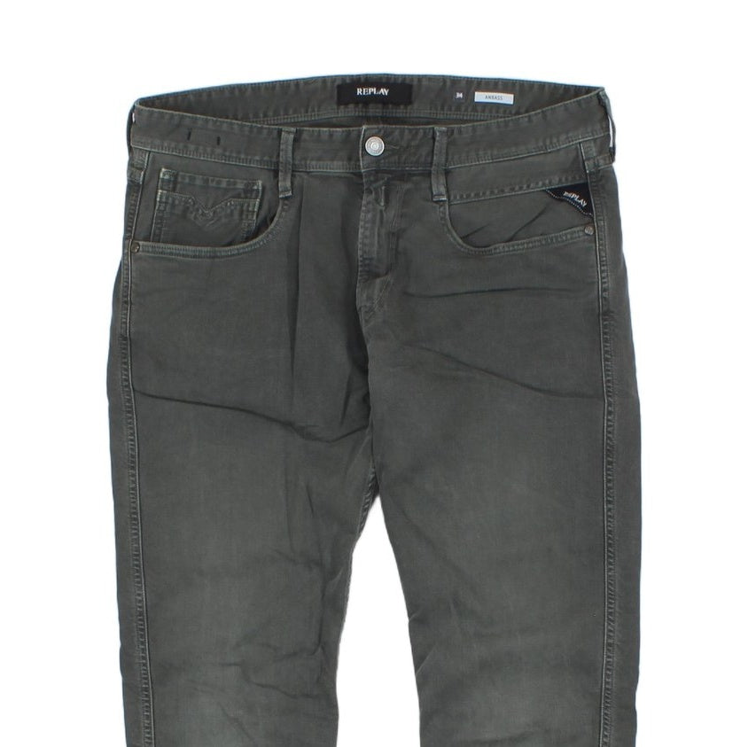 Mens Anbass Jeans Slim Denim