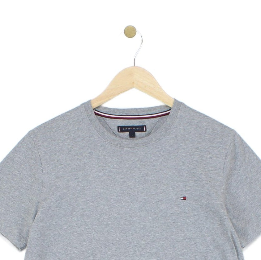 Mens T-Shirt Crew Neck Short Sleeve Basic
