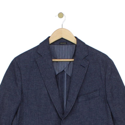 Mens Blazer Italian Fabric Cotton Linen