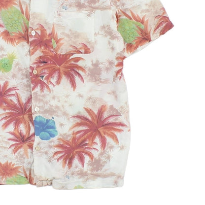 Mens Viscose Shirt Hawaiian Short Sleeve