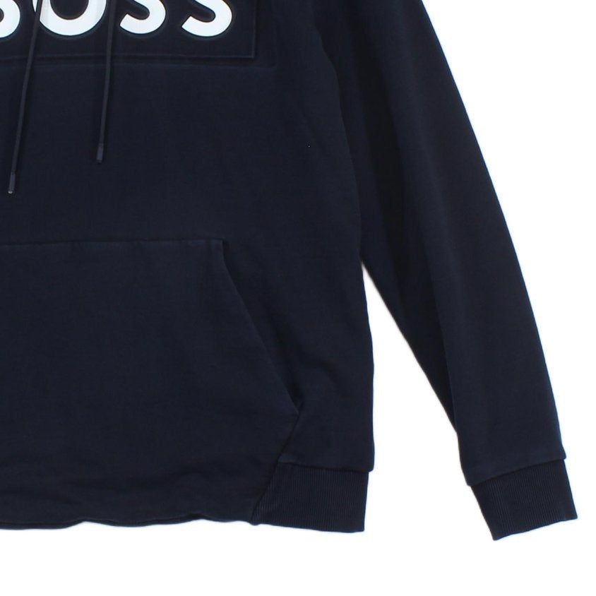 Mens Spell Out Hoodie Pullover