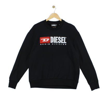 Mens Sweatshirt Logo Crew Neck