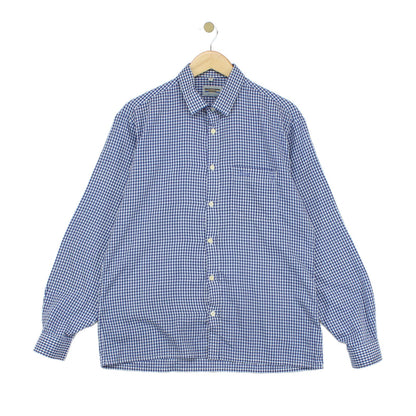 Mens Check Shirt Made In Portugal Button Up Long Sleeve