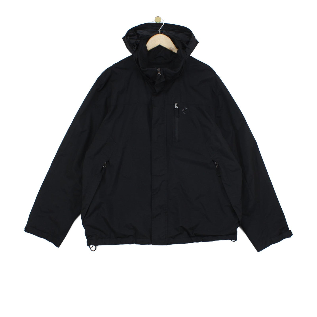Mens Waterproof Jacket Hooded Full Zip