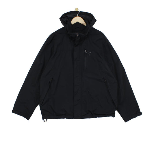 Mens Waterproof Jacket Hooded Full Zip