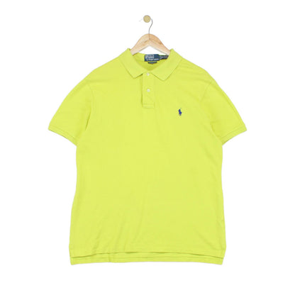 Mens Polo Shirt Slim Fit Short Sleeve