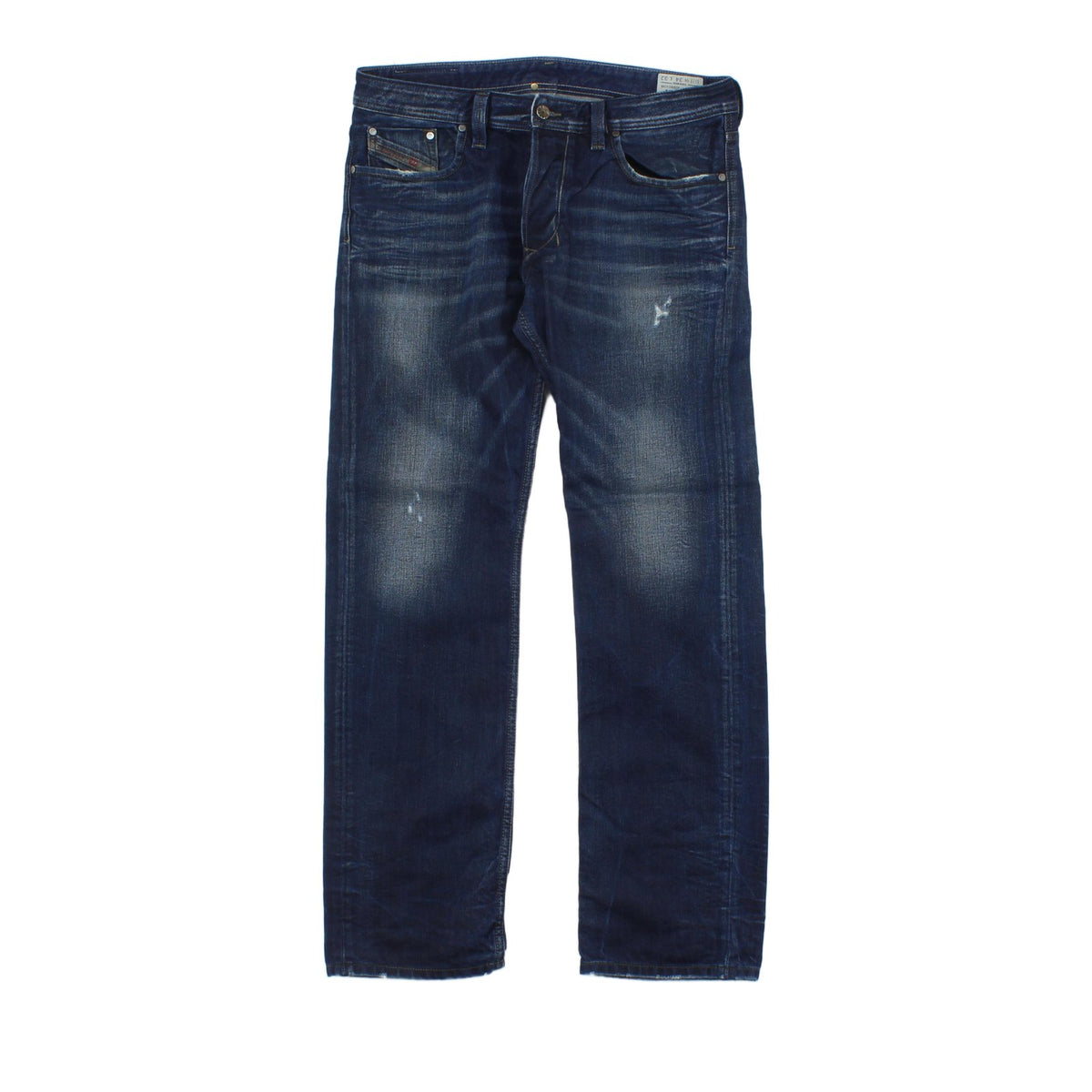 Mens Larkee Jeans Regular Straight Denim