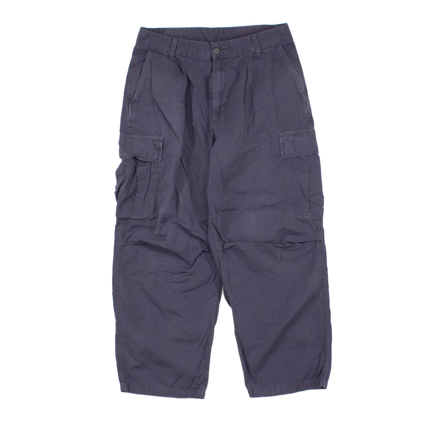 Mens Cargo Trousers Workwear Relaxed Fit Oversized