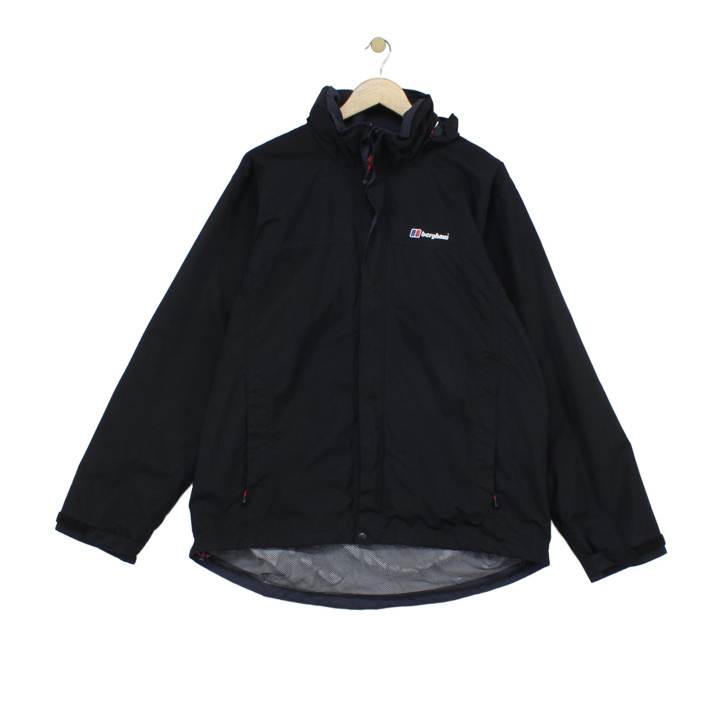 Mens Hydroshell Waterproof Jacket Hiking Outdoor Hooded