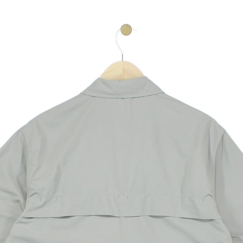 Mens Hiking Shirt Short Sleeve Button Up Lightweight
