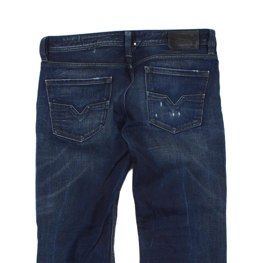 Mens Larkee Jeans Regular Straight Denim