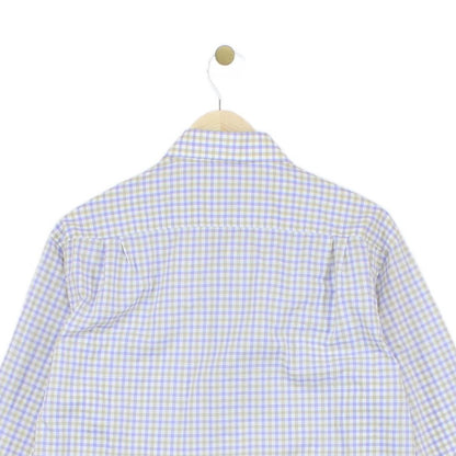 Mens Check Shirt Business Button Up