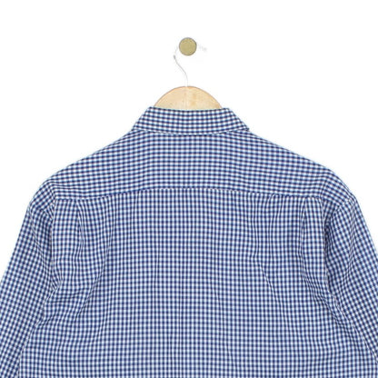 Mens Check Shirt Made In Portugal Button Up Long Sleeve